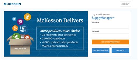 mckesson supplies customer service.